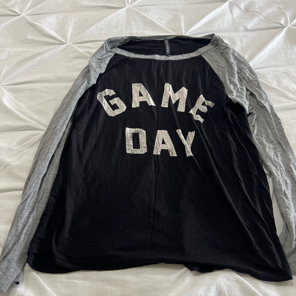 Triumph Black and Gray Game Day Women's Sweatshirt